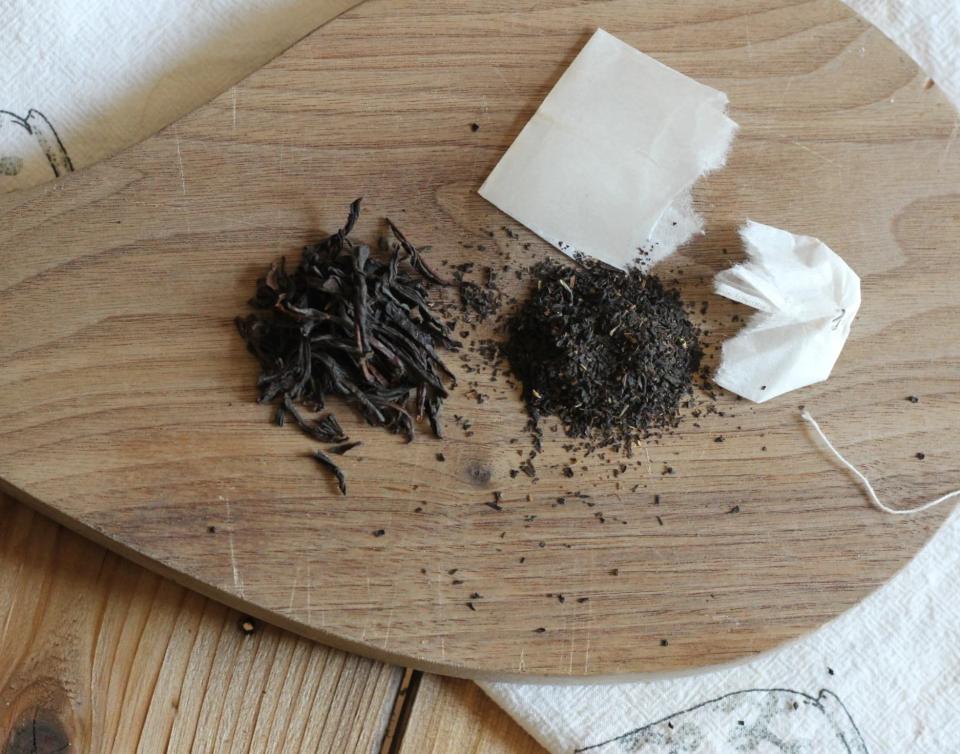 loose leaf and bagged tea loose leaf and bagged tea