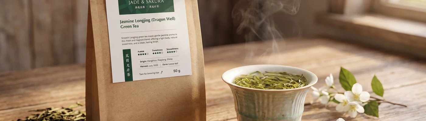 Scented green tea