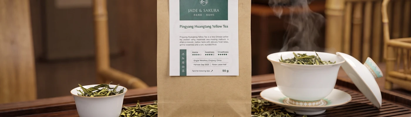 Rare yellow tea in the UAE