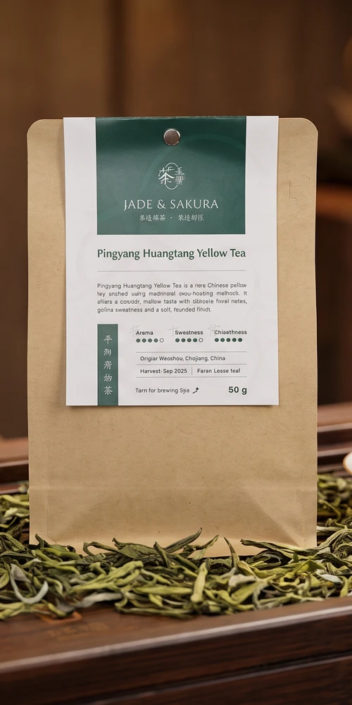 Rare yellow tea in the UAE