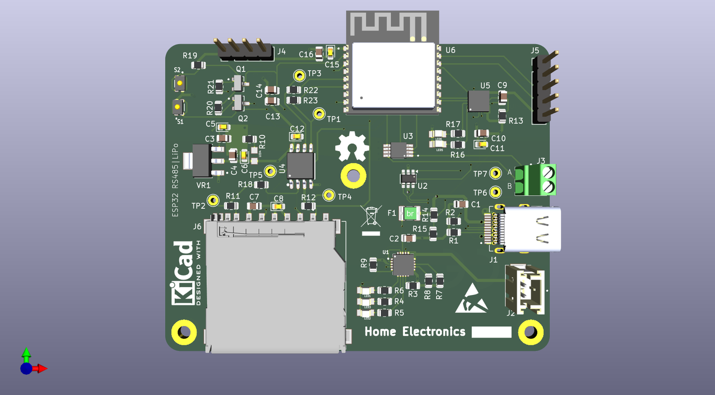 Industrial Communication System using ESP32 & RS-485