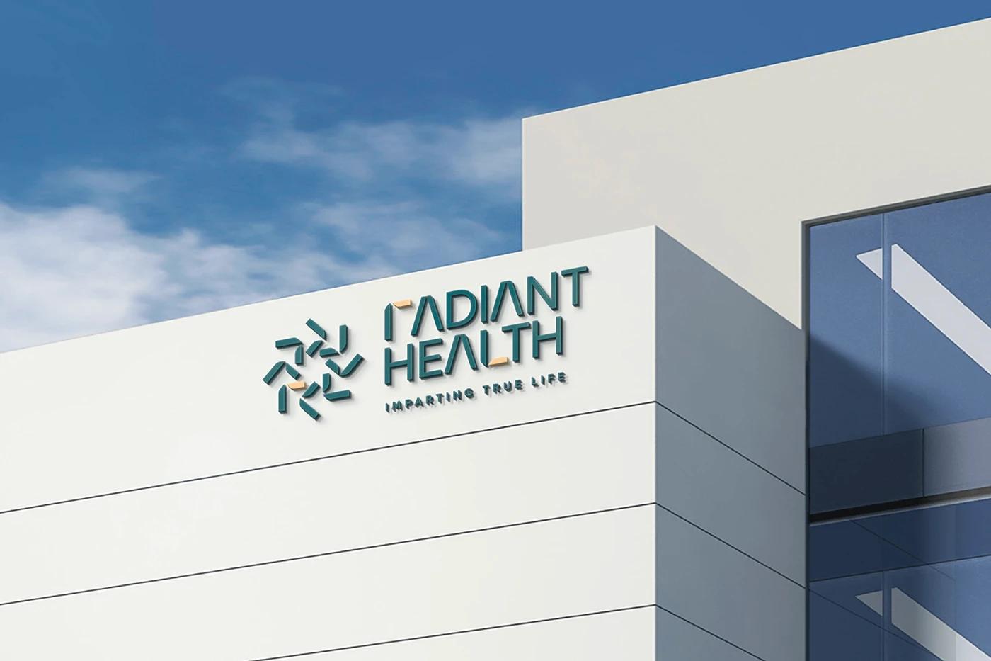 Radiant Health — appointment booking flow UI