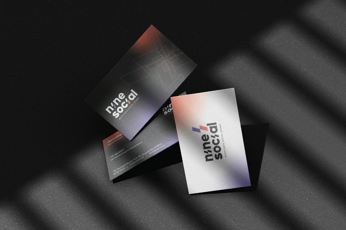 Nine Social — Brand Identity
