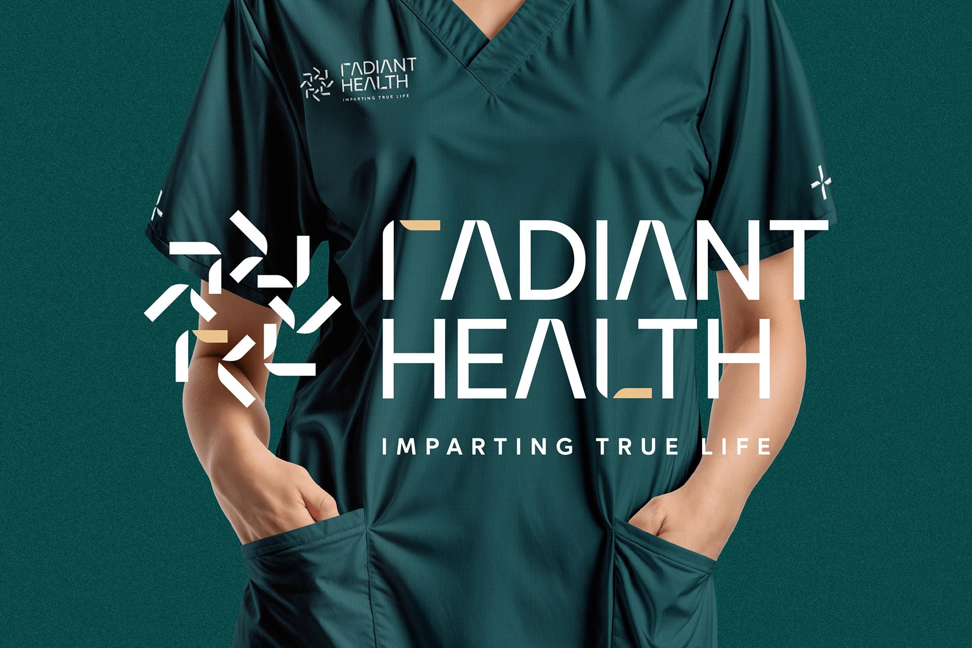 Radiant Health — van wrap branding across clinic fleet