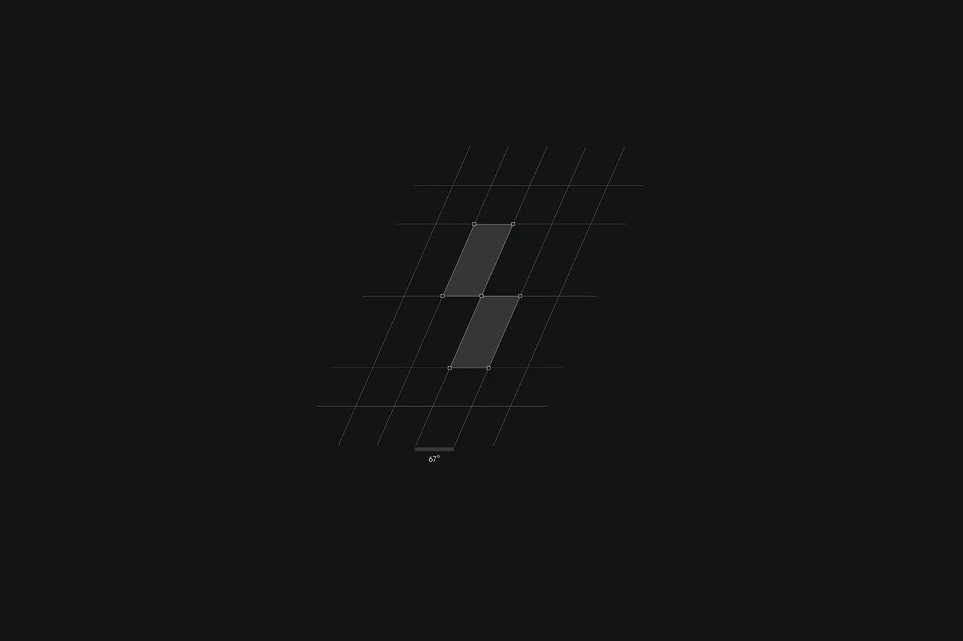 Nine Social — wordmark and brand mark on black background