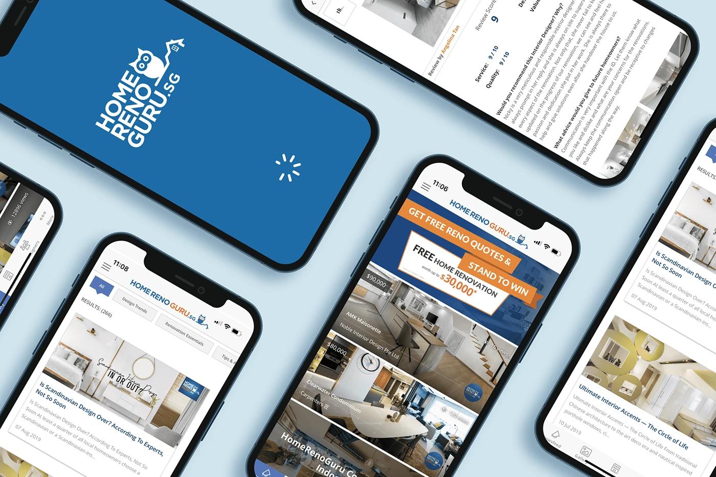 HomeRenoGuru — search and filter results page