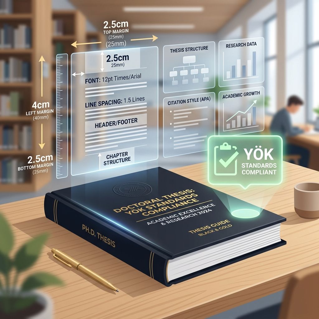 Profesyonel Doktora Tezi Cilt ve Format Standartları