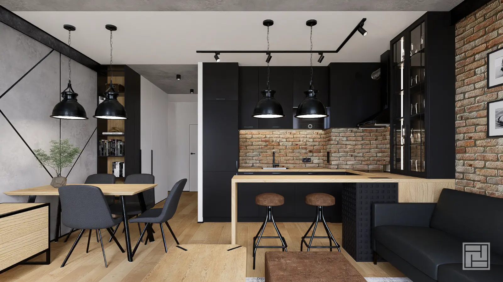 Apartament Industrialny