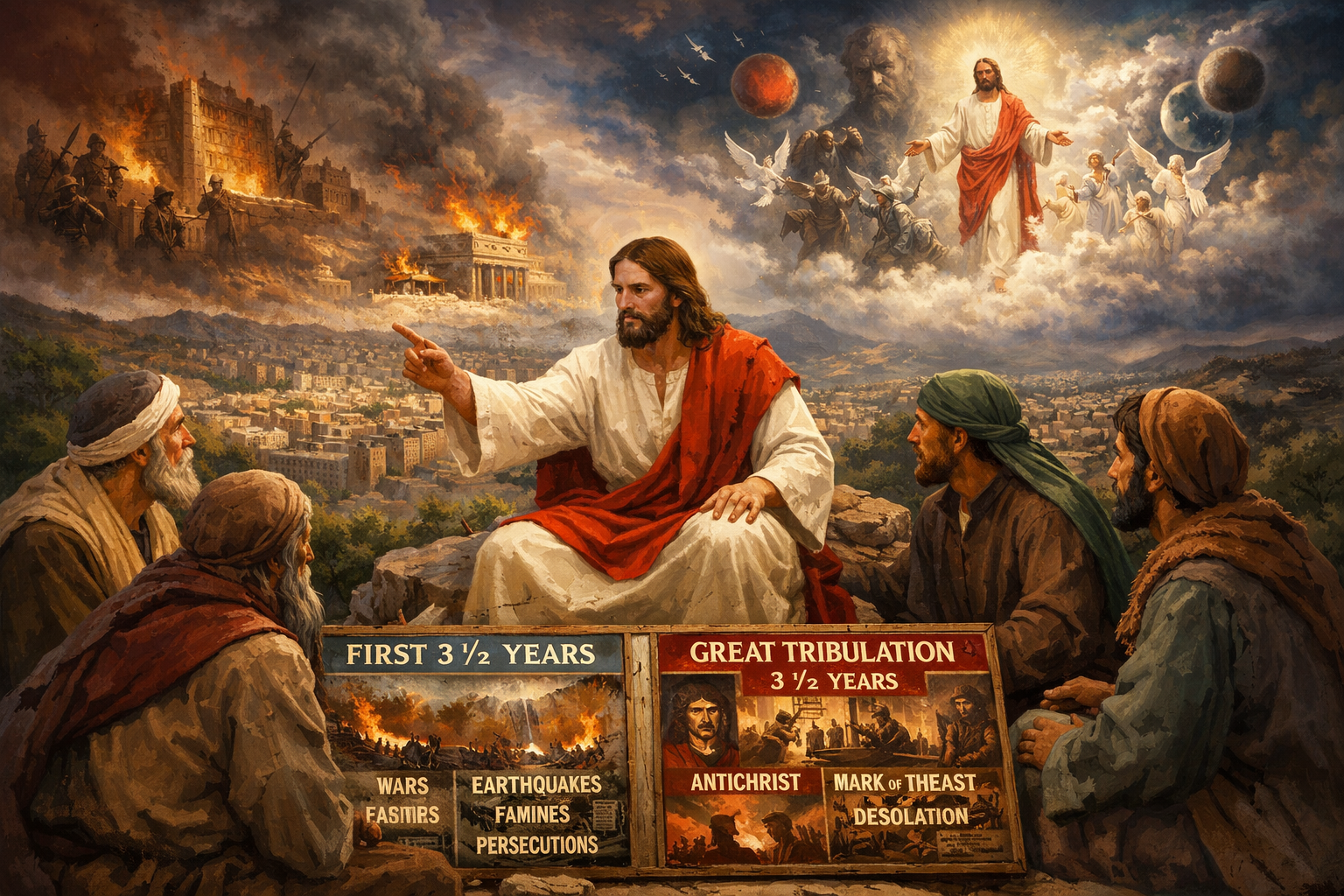 Jesus teaches about events of the end times. | CLSF Church Mississauga