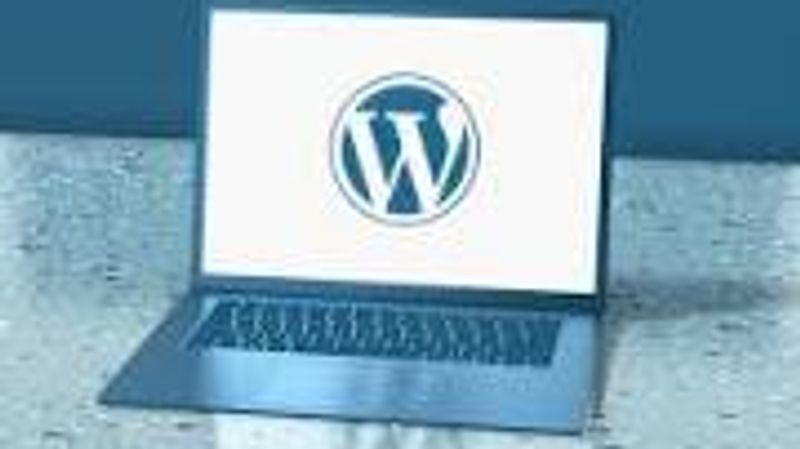 wordpress on a computer