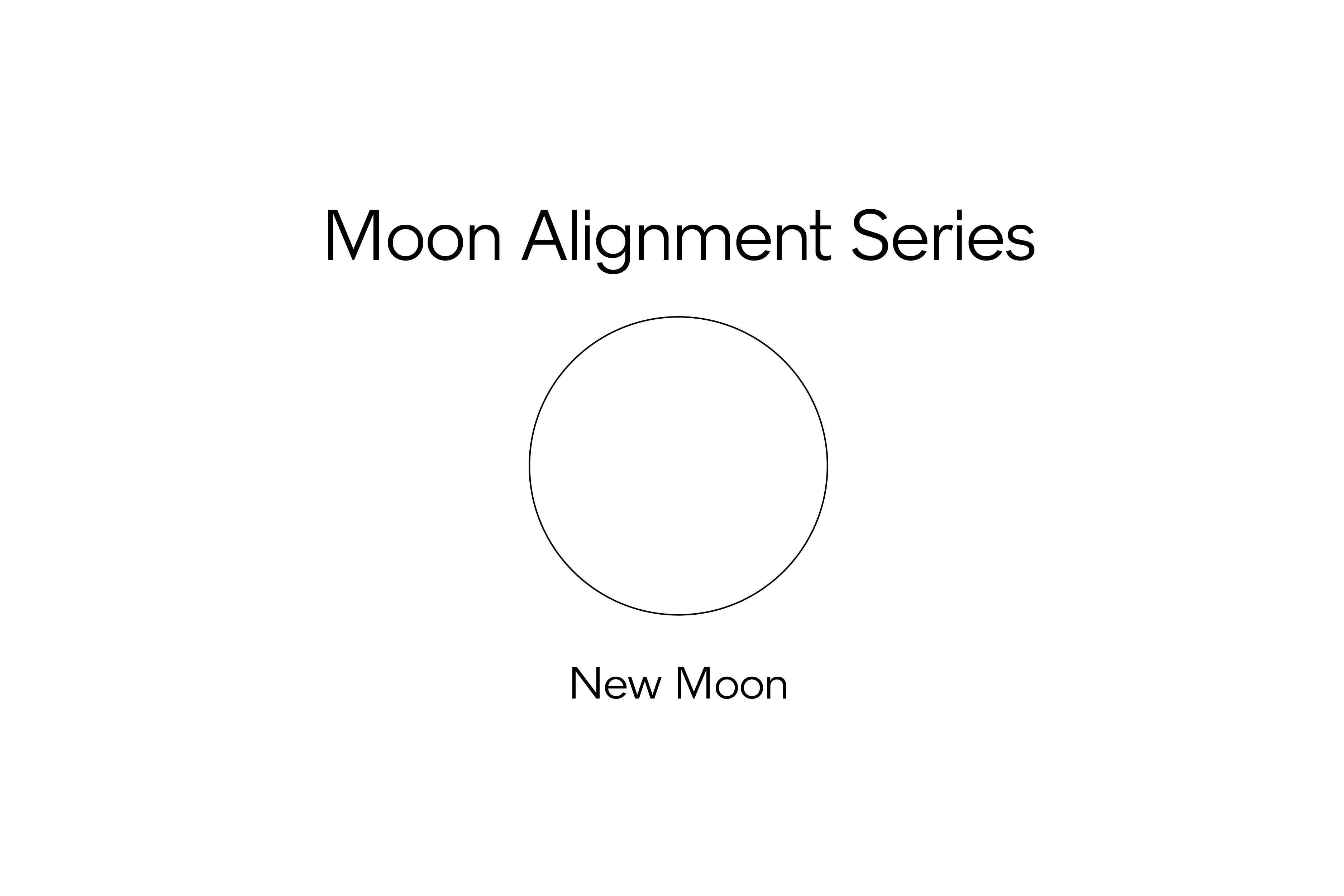 Moon Alignment Series: New Moon