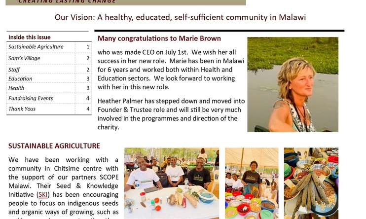 African Vision Malawi Winter 2022 Newsletter