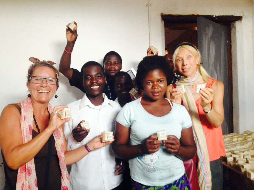 Tapping Potential group who make the soaps with CEO Heather and trustee Sara