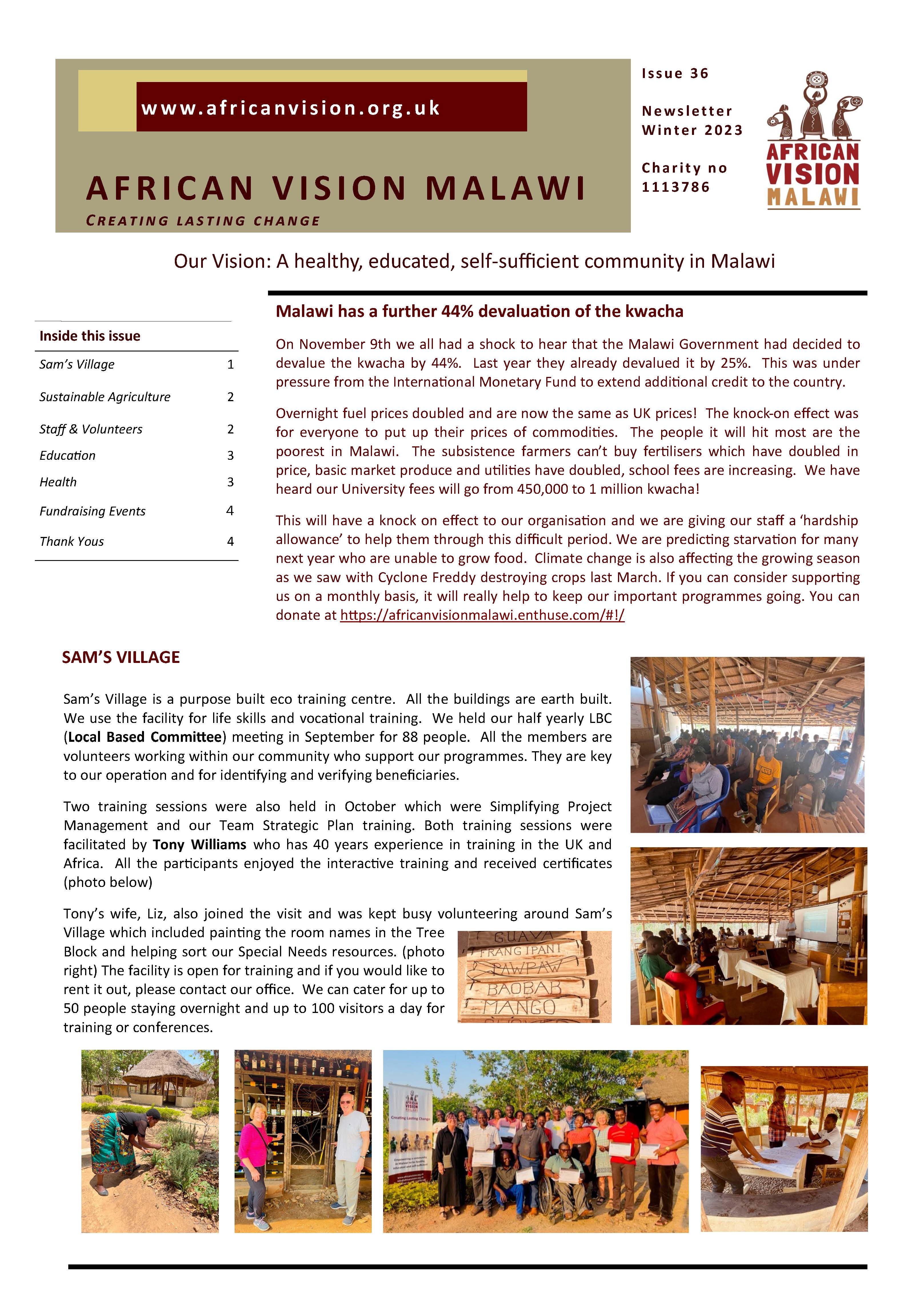 Winter 2023 Newsletter