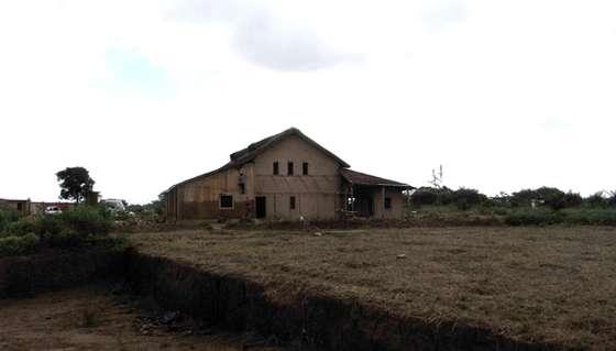 View from nearby field