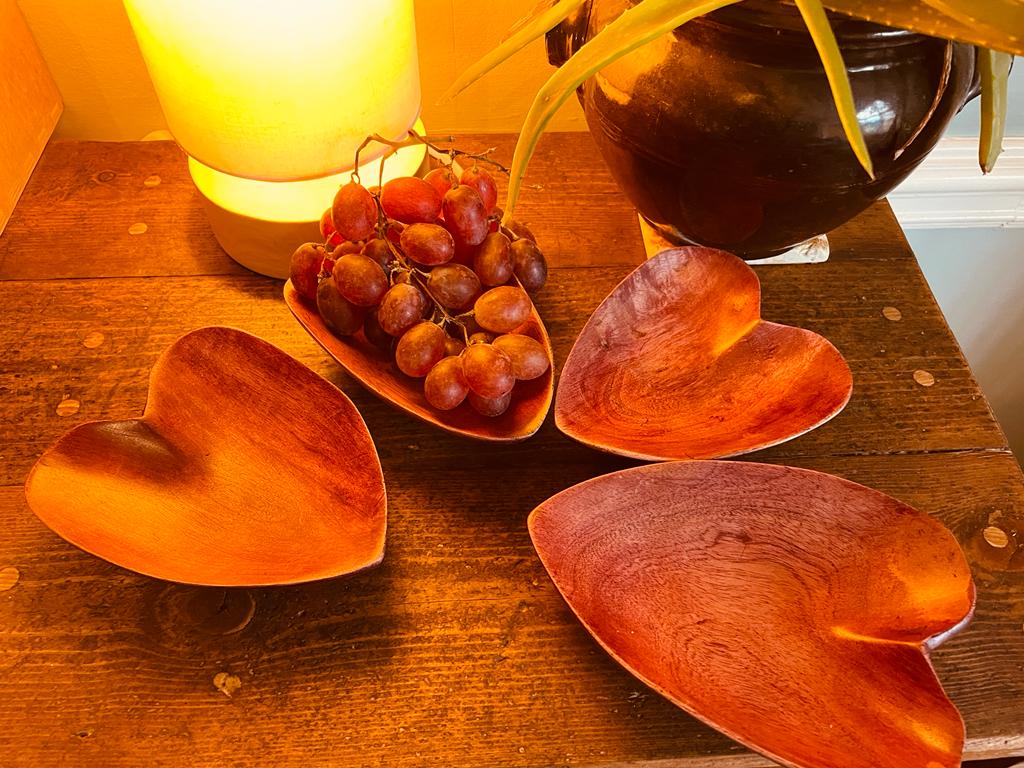 Heart shaped bowls