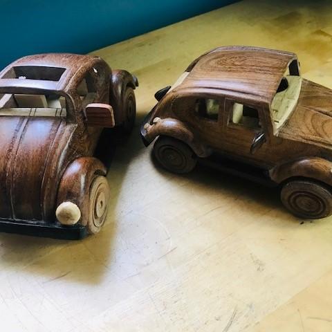 Wooden Beetle Car