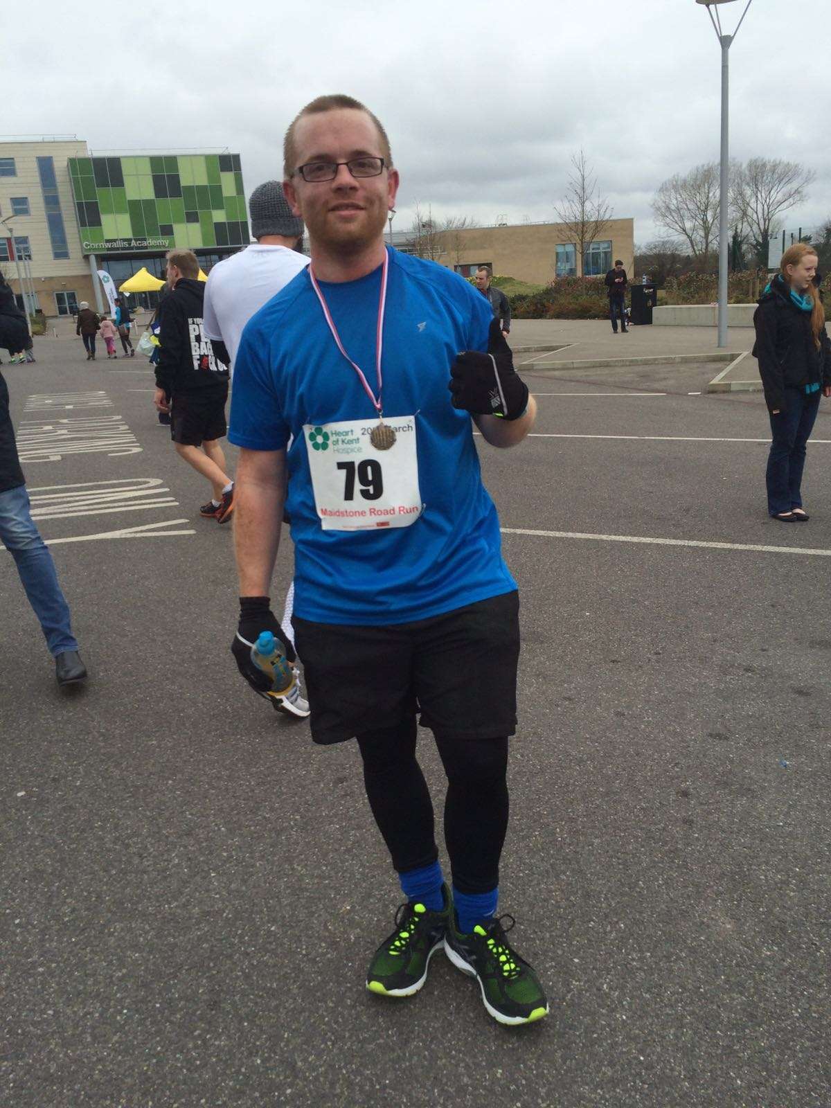 Shaughan Hawks, our London Marathon runner