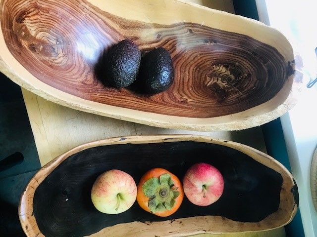 wooden carved bowls