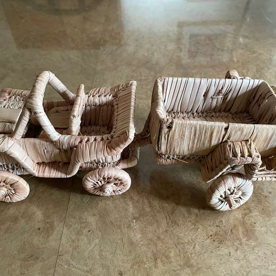 grass jeep trailer