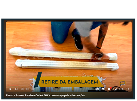 Instalação pratica, com manual e vídeo auxiliar
