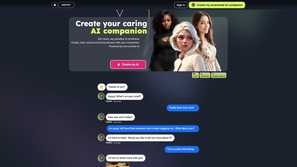 Screenshot of Nastia