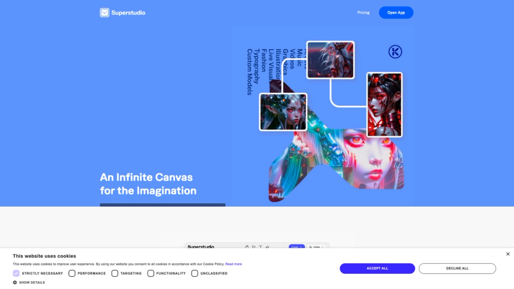 Screenshot of Superstudio