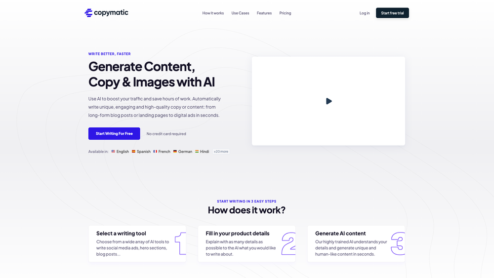 Screenshot of Copymatic