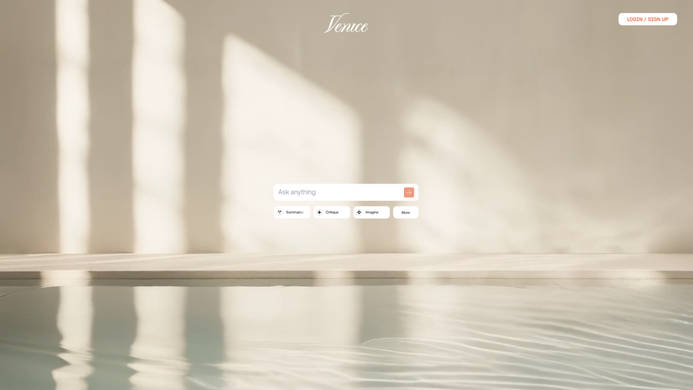 Screenshot of Venice