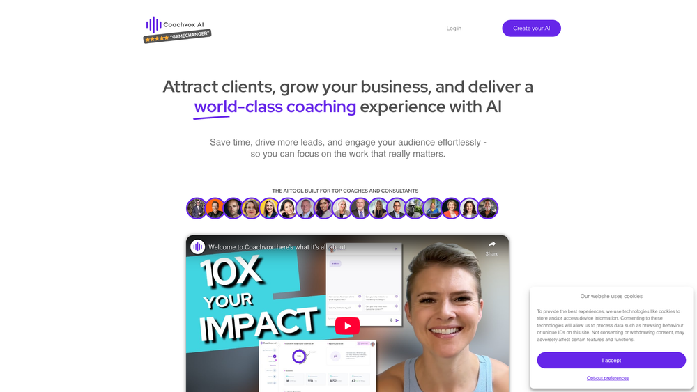 Screenshot of Coachvox AI Screenshot of Coachvox AI
