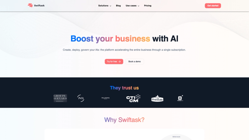 Screenshot of Swiftask Screenshot of Swiftask