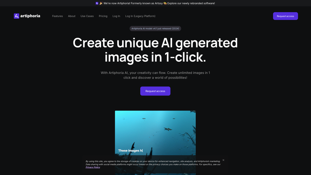Screenshot of Artiphoria