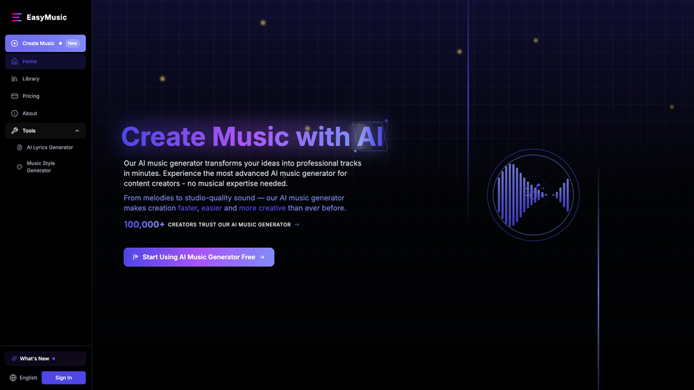 Screenshot of EasyMusic Screenshot of EasyMusic