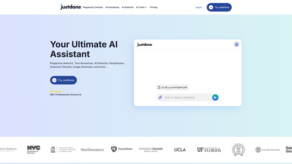 Screenshot of JustDone