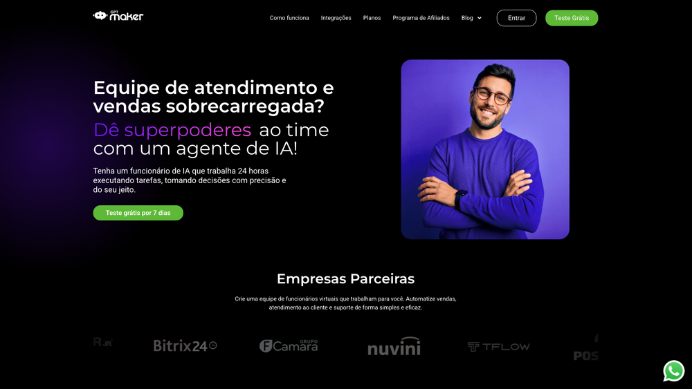 Screenshot of GPTMaker