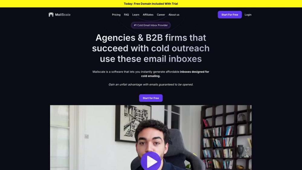 Screenshot of Mailscale