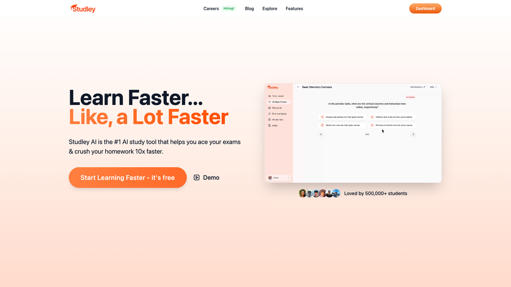 Screenshot of Studley