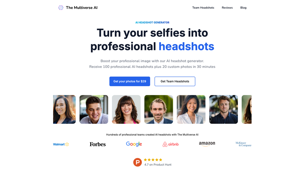 Screenshot of The Multiverse AI
