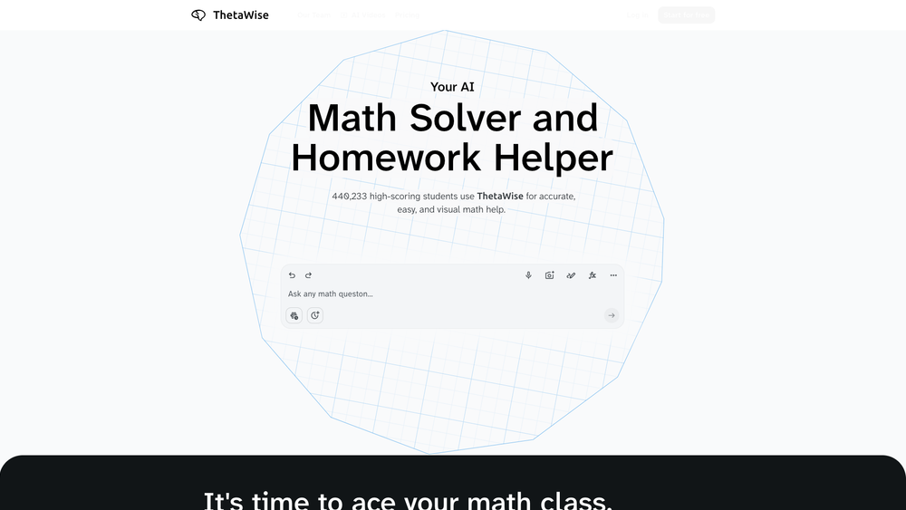 Screenshot of Thetawise