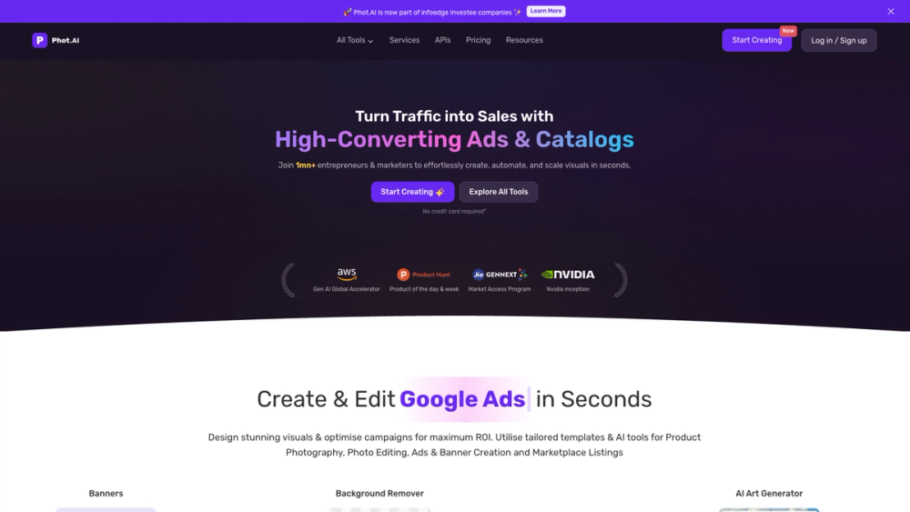 Screenshot of Phot.AI