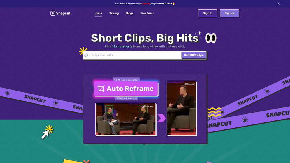 Screenshot of SnapCut Screenshot of SnapCut