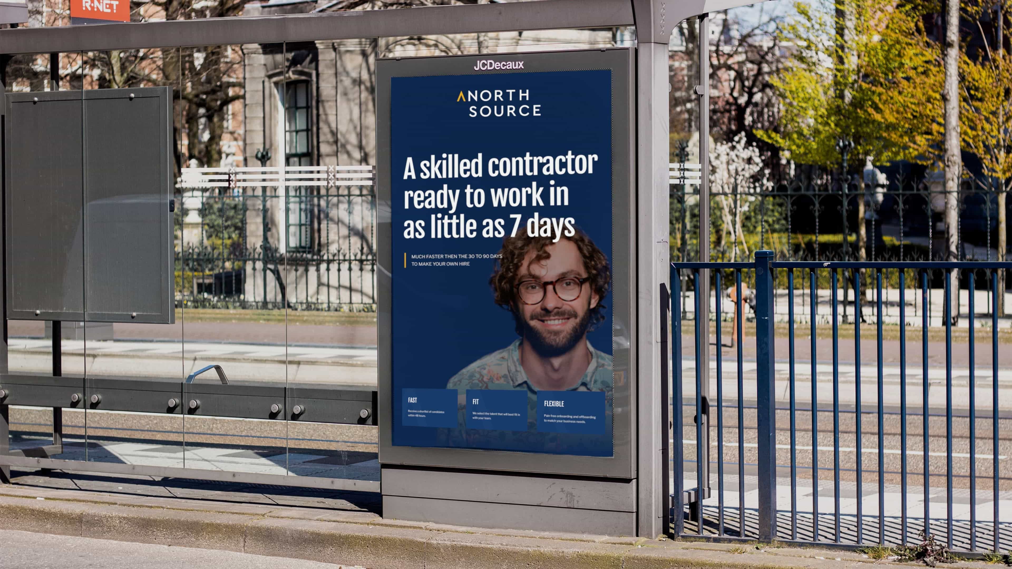 Street Bilboard of Company's Competitive Advantage Section ("Skilled Contractor")