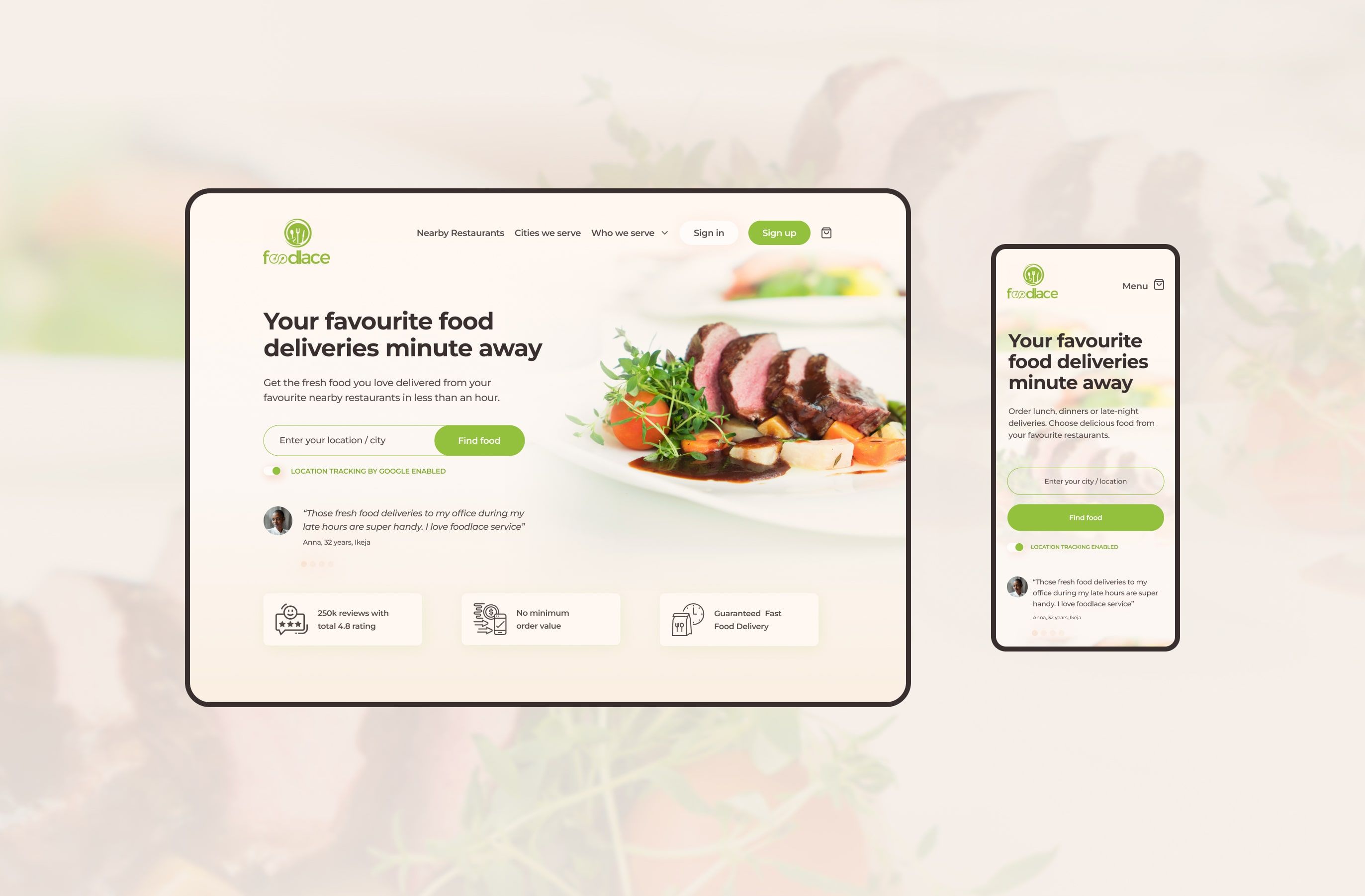 Foodlace banner image