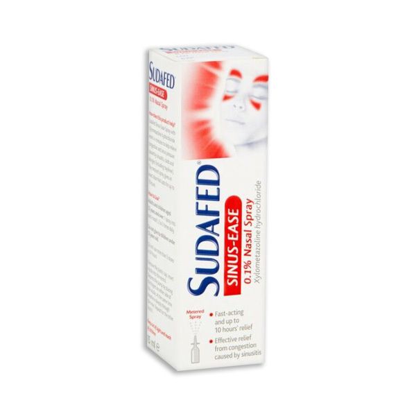 Sudafed Sinus-Ease 0.1% Nasal Spray 15ml