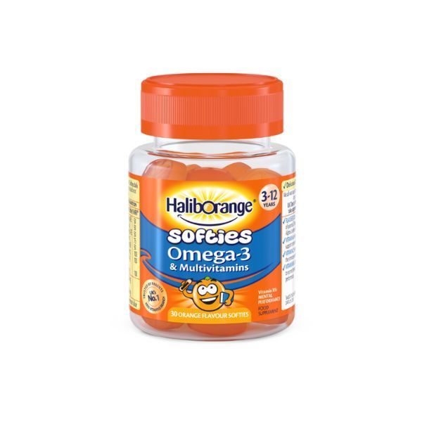 Haliborange Omega-3 Multivitamin Softies Orange Flavour (30)