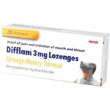 Difflam 3mg Lozenges Orange-Honey