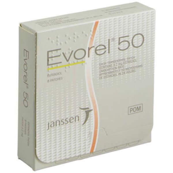 Evorel Patches (25, 50, 75 & 100)