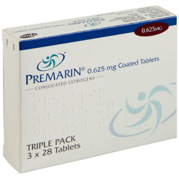 Premarin Tablets (0.3mg, 0.625mg, & 1.25mg)