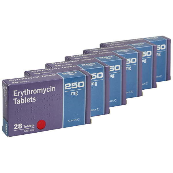 Erythromycin 250mg Tablets