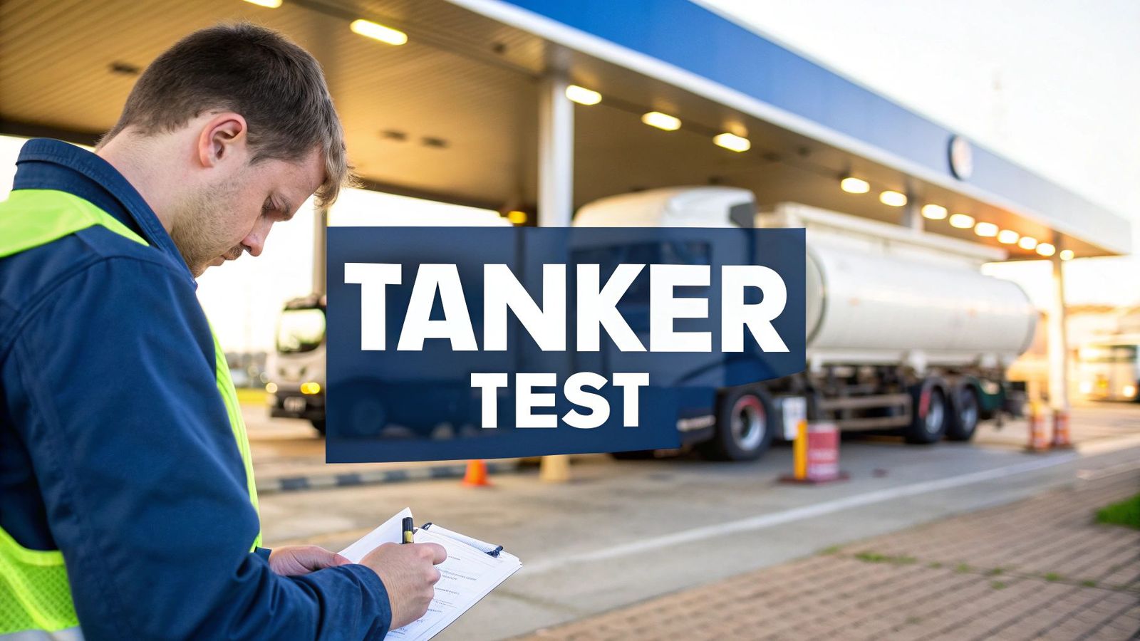 CDL Tank Endorsement Test | Simple Guide That Works